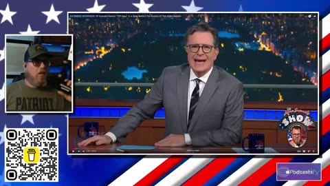 Kamala Harrier, Stephen Colbert, Gavin Newsom