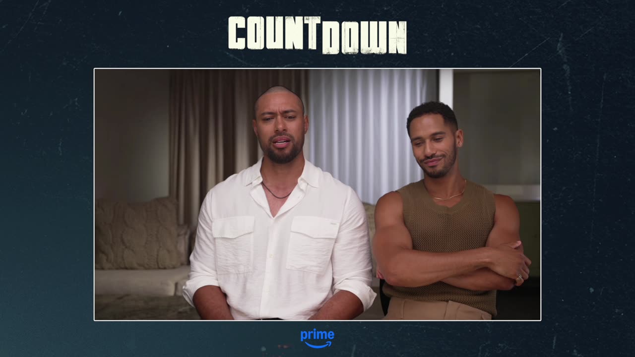 Elliot Knight & Uli Latukefu of Amazon Prime's Countdown on LAST CALL