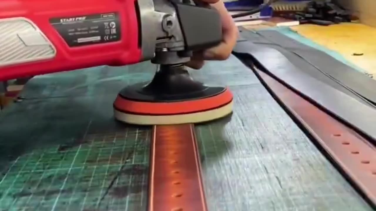 Crafting a leather belt