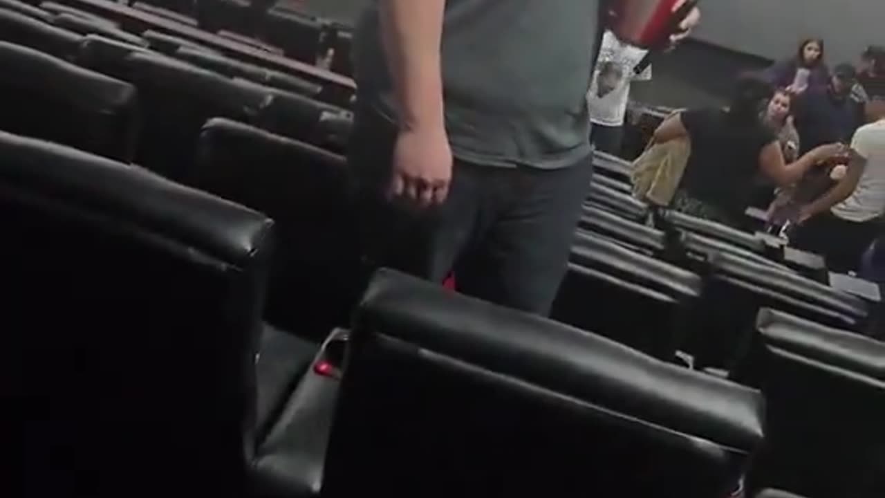 The crowd dragged him out of his seat and beat him until he couldn’t stand.