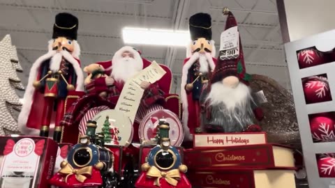 Christmas Shopping in HomeSense