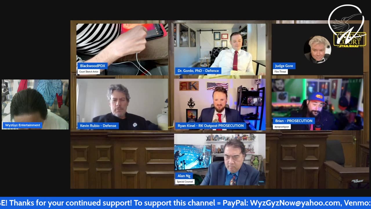 Welcome to WyzGyz Entertainment LIVE!