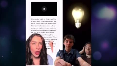 Kid experiment to make clouds from NASA proves earth construction