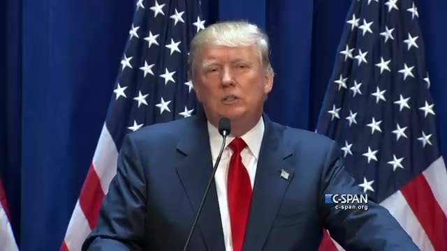 Donald Trump Golden Escalator Announcement
