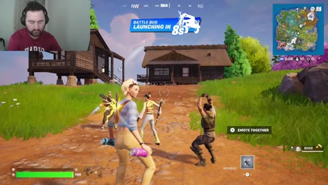 Playing fortnite