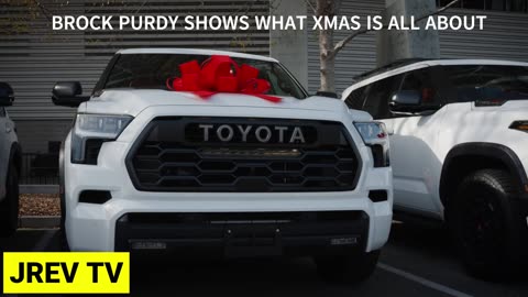 BROCK PURDY GIVES CARS FOR XMAS TO PEOPLE IN NEED