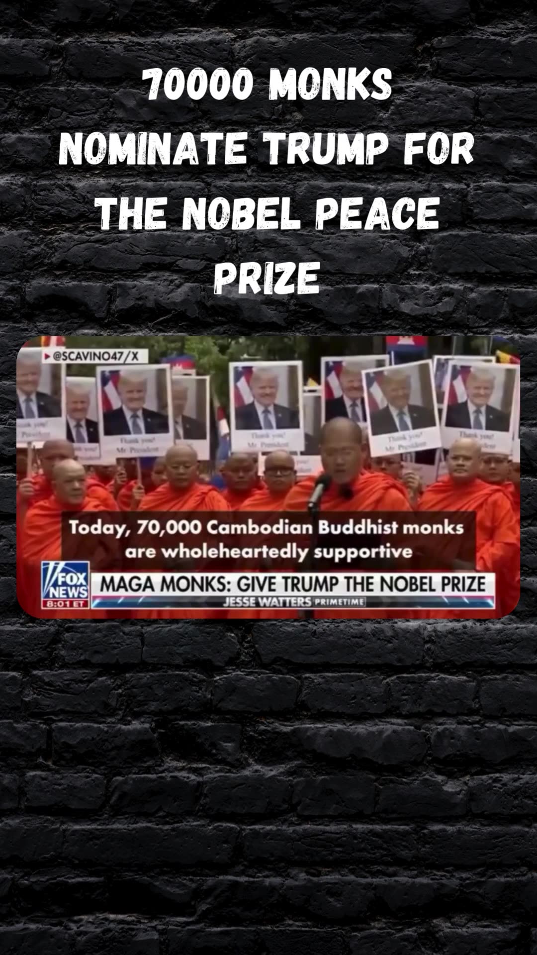 5th President to get it?