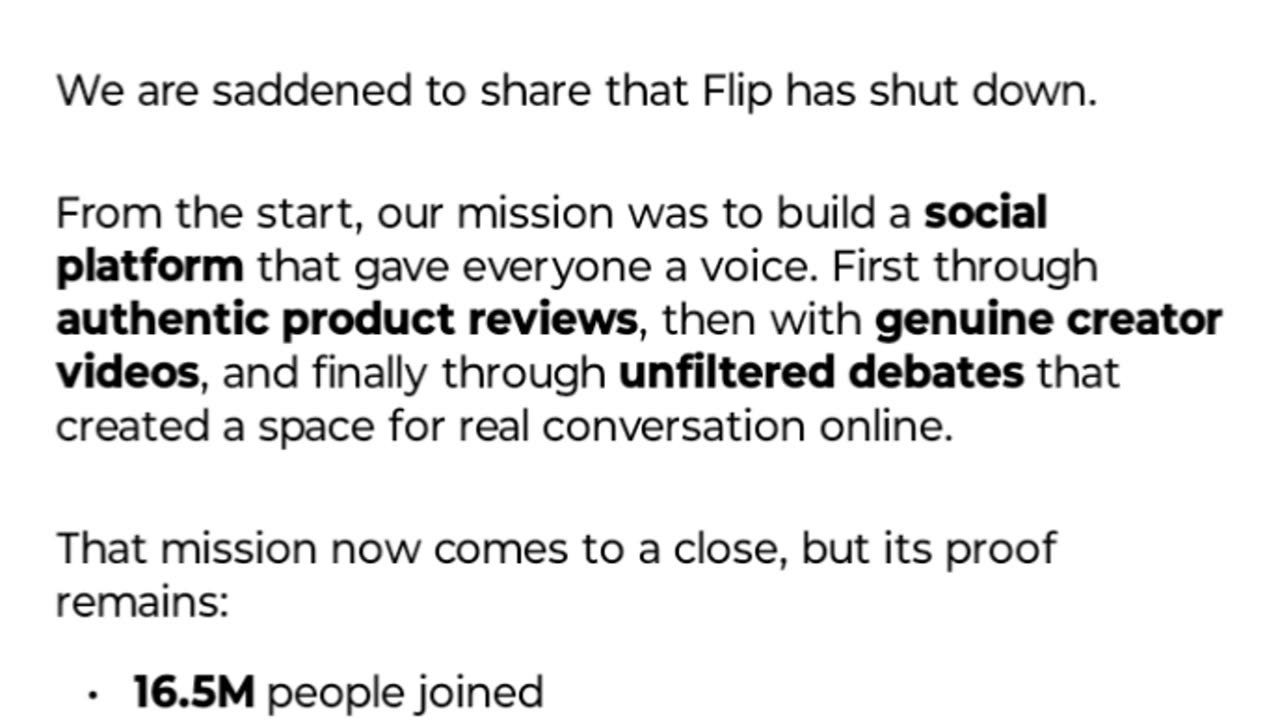 Flip Shut Down And Stole 16.5 million peoples money