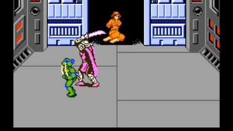 TMNT III: Shredder Boss Battle