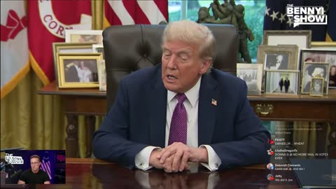 Benny Johnson Update 9.7.25 🚨Trump Unveils HISTORIC Oval Office Declaration: ‘Department of War’ Is Born!