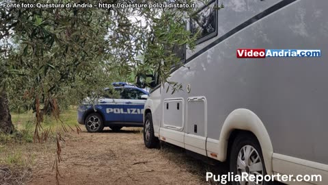 Puglia: rubato il camper a turisti tedeschi, ritrovato dai poliziotti della Questura di Andria