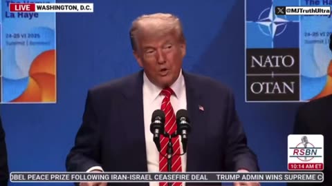 Why are you confident the Iran/Israel conflict is over? Because I made the deal…