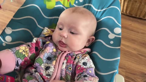 Playing with My Hello Kitty Toy Phone | Baby Kayla Day 150