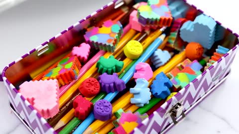 DIY BACK TO SCHOOL ART SUPPLIES - YouTube