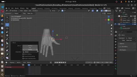 Colocando Osso 'Bones' no blender com dicas