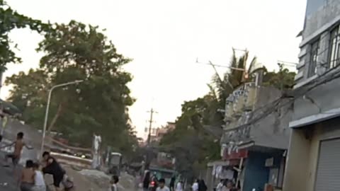 Road Rehabilitation on Hasa-hasa Street in Malabon City in the Philippines