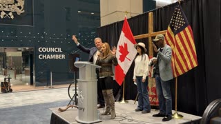 City Hall Praise and Worship with Bo Polny, Artur Pawlowski and Manuel Johnson.