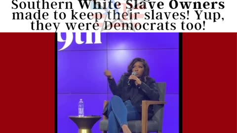 Rep Jasmine Crockett makes argument Southern White Democrat Slave Owners made to keep their slaves