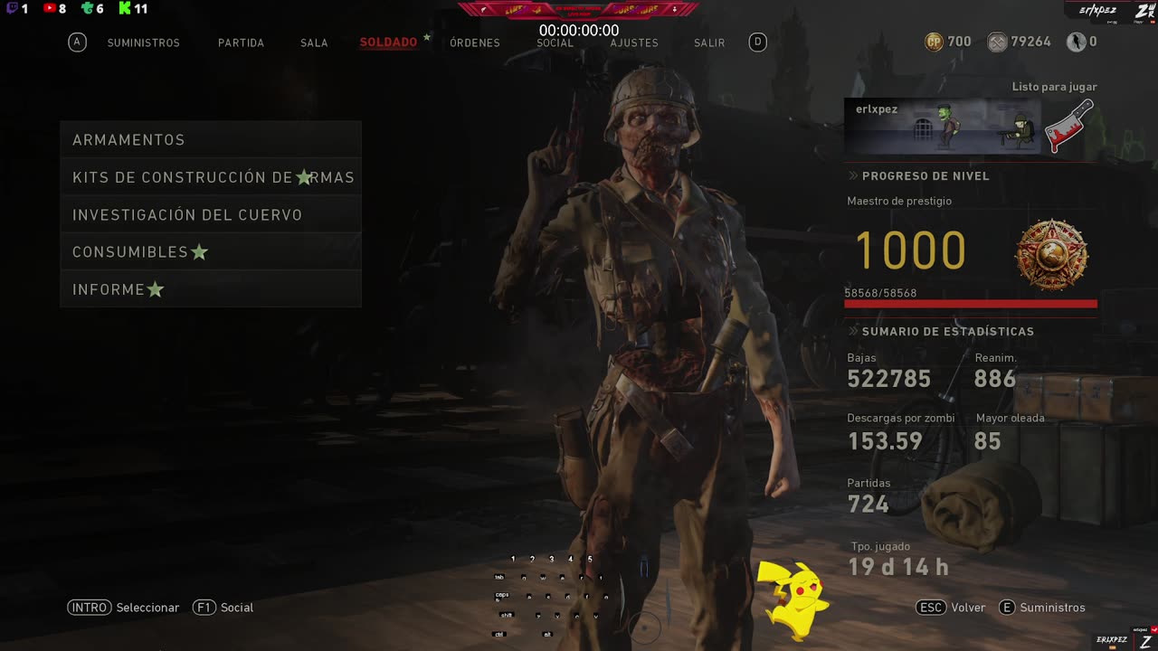 2K QHD 60FPS | CALL OF DUTY WORLD WAR 2 | EL ÚLTIMO REICH | +0 0 DOWNS | SPEEDRUN | SUBIENDO RONDAS