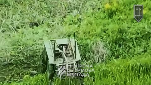 RC Utility Vehicle Snatches Machine Gun 500m Behind Russian Lines