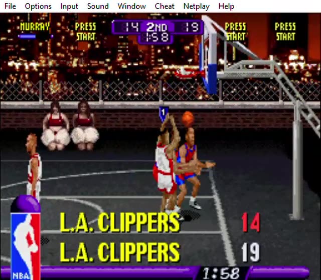Snes rom NBA Hang Time
