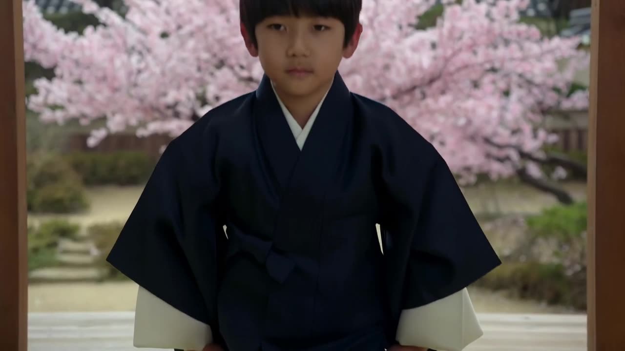 Respectful Gesture: AI-Animated Boy Bowing | A Symbol of Honor & Politeness