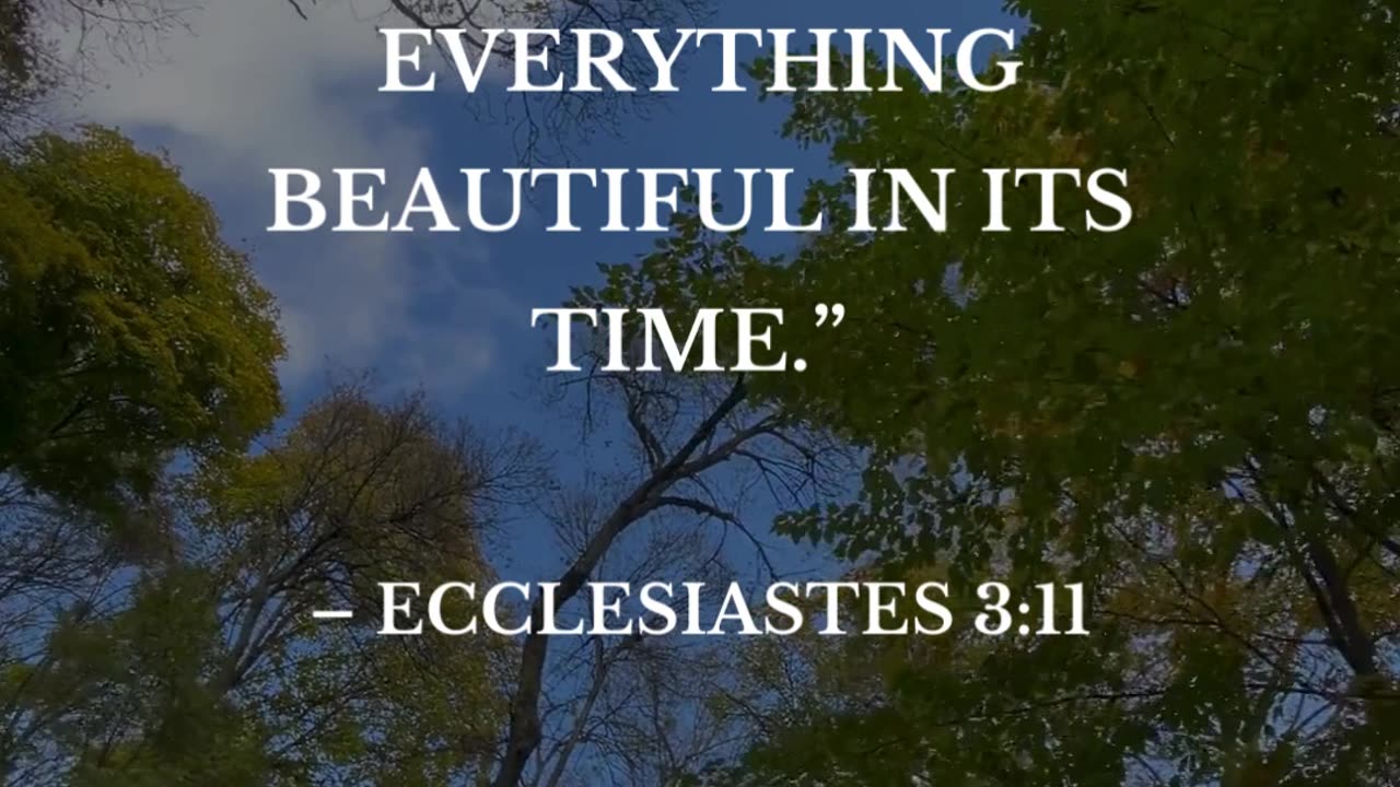 God is never early, never late — always right on time. 🌟