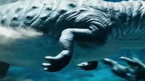 MOSASAURUS ATTACKS DIVER | Realistic Thalassophobia/Megalophobia Animation