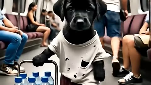 Poor puppies lost their home in a flood