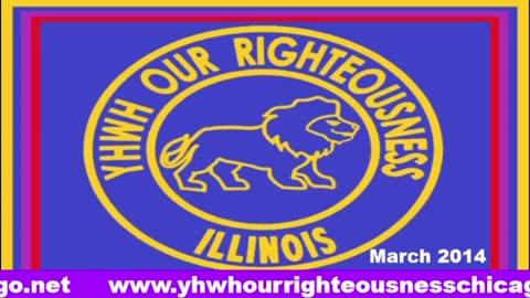 Recognition of Purim with YHWH OUR RIGHTEOUSNESS Chicago [Friday, March 14, 2025] (Jews are Edomites, descendants of Esau)