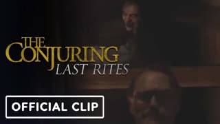 The Conjuring- Last Rites Exclusive Clip (2025) Patrick Wilson, Elliot Cowan