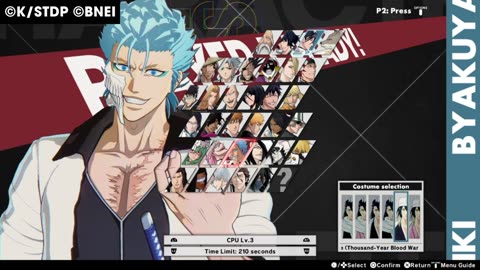 Bleach Rebirth of Souls - grimmjow jaegerjaquez showcase part 16