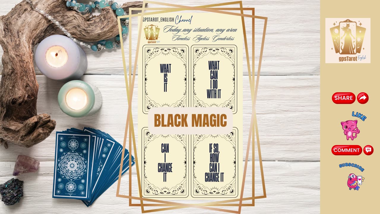 "Black Magic in Focus: Tarot's Guide to Understanding the Unseen 🌌🃏"