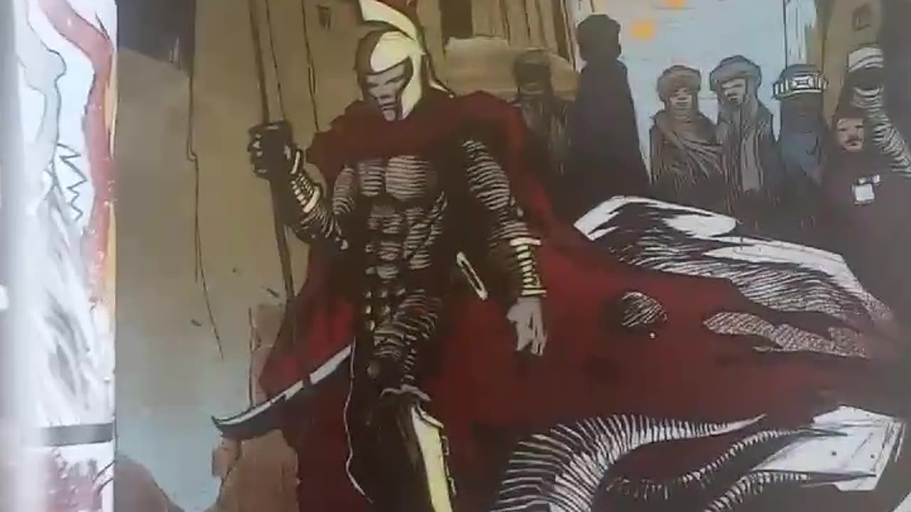 Happy St George's Day with a Comic book
