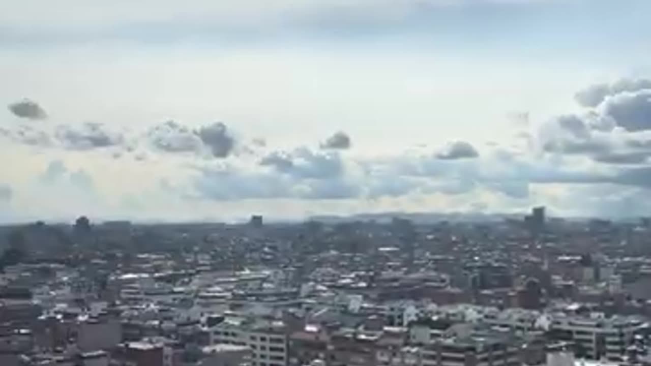 Amazing View Of Bogota