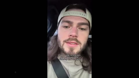 He makes it as a singer, single on radio, drove to old home and then this happens
