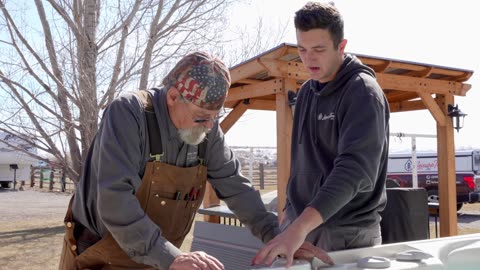 Not Your Average Hot Tub Install – Pure Masterpiece ft. Caldera Spa