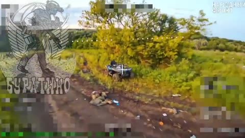 🎯⚡ Ukraine Russia War | Drone Strike Hits Ukrainians on Quadbike | RCF