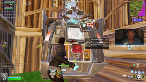 🔴 #Live [GR/EN] 🎮: Fortnite dike mu!!! | Follow me @ social: @DJCokeOfficial | !addme !social |