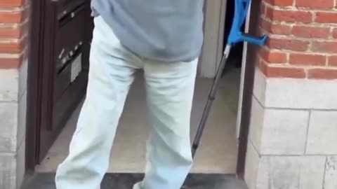 A disabled French Christian is forced to return home because Muslims don't want to see