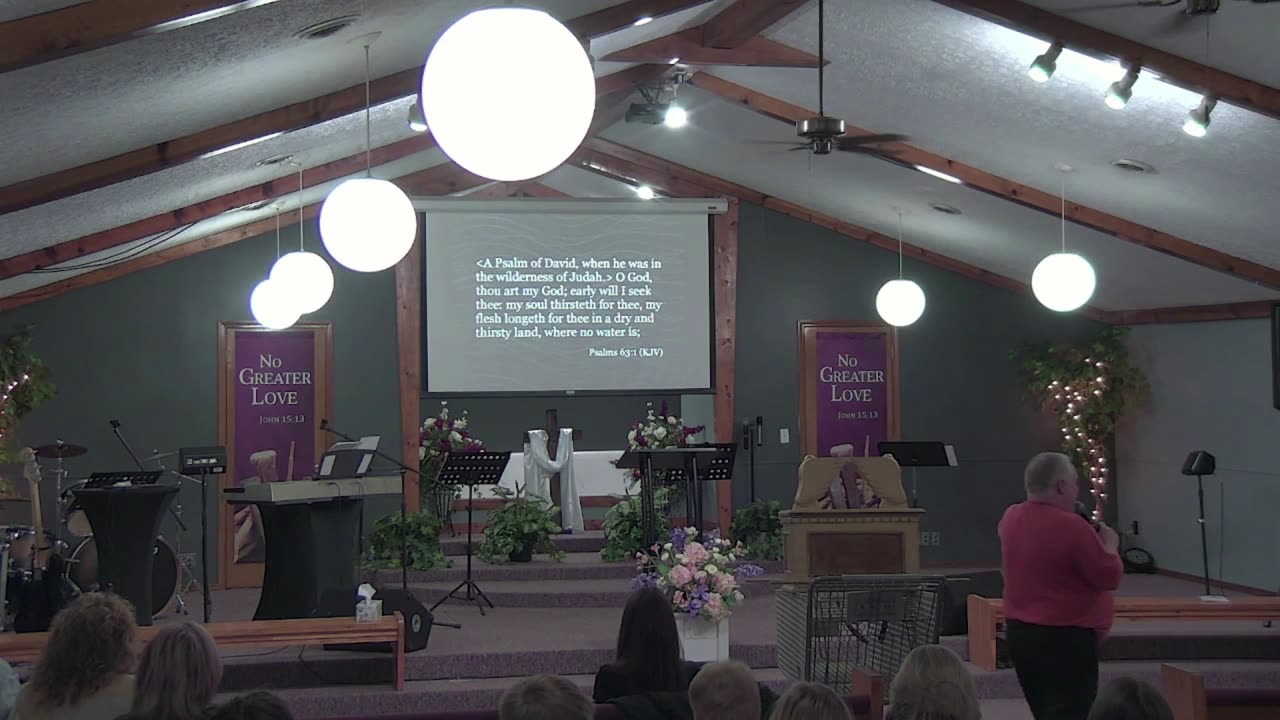 WILL YOU HOST HIS GLORY MARCH 23, 2025