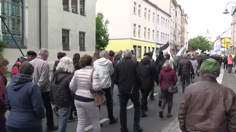 Resistance in Bautzen: Walking for our homeland!
