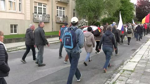 Resistance in Bautzen: Walking for our homeland!