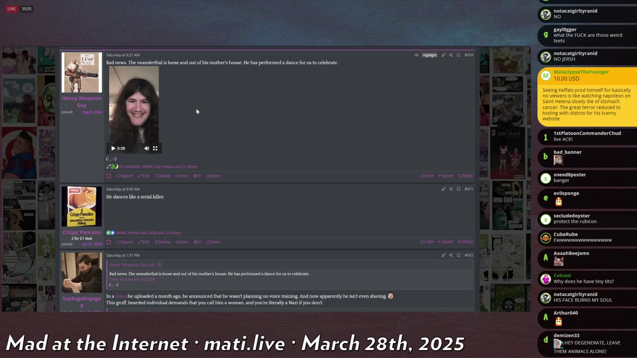 Josh Moon Sings and Retracts his Simping