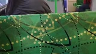 VicPol flooring a junkie on a tram in Melbourne