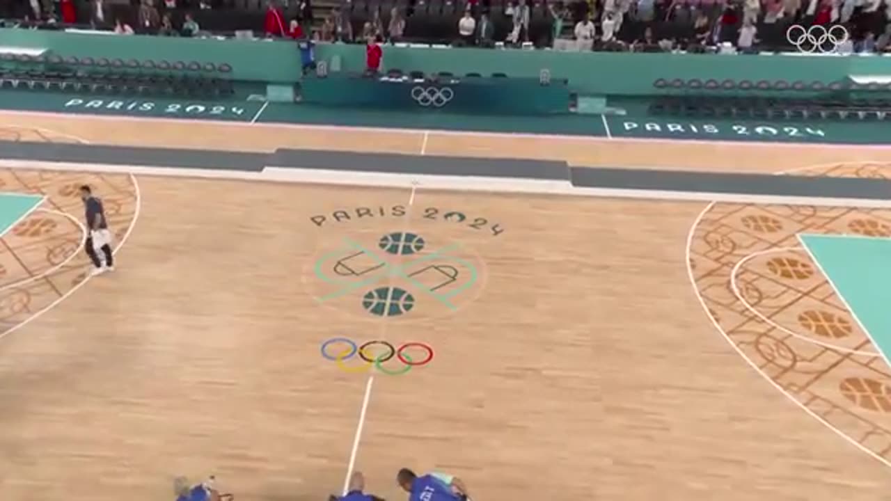 Basketball match team USA
