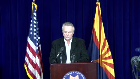 2-5 Roger Pencel Spoke at Arizona Attorney General Kris Mayes Press Conference.