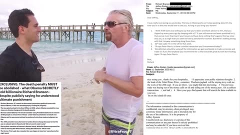 Now we know why Branson wanted to eliminate death penalty