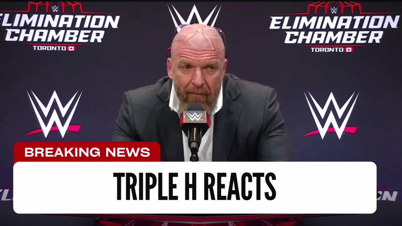Triple H Reacts To Title Change