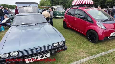 Walking at Clacton on Sea Essex Classic car show event 18 may 2025 video Part 3
